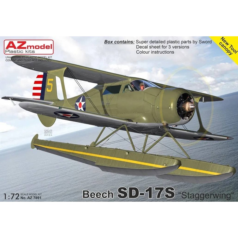 1/72 Beech SD-17S Staggerwing