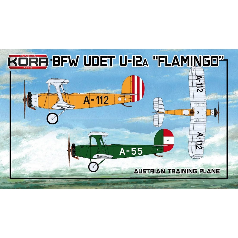 1/72 BFW Udet U-12A Flamingo Austrian Training Plane