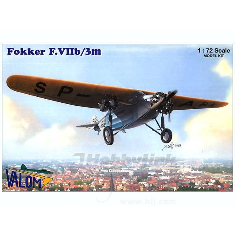 1/72 Fokker F.VIIb/3m