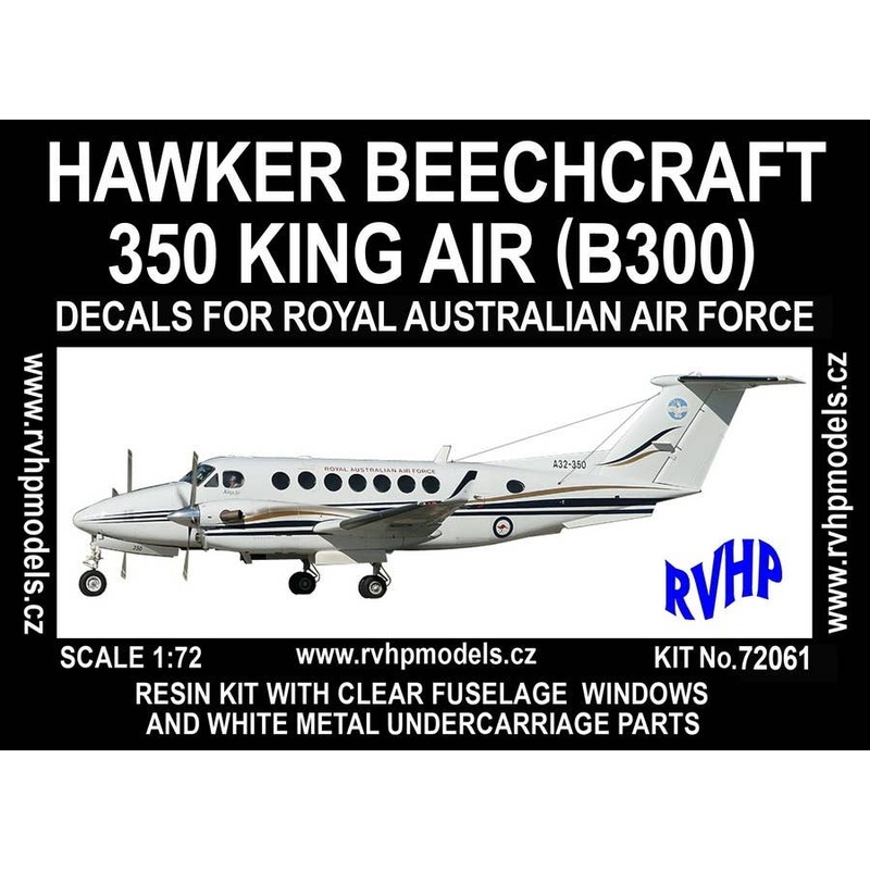 1/72 Hawker Beechcraft 350 King Air (B300) (Royal Australian Air Force)