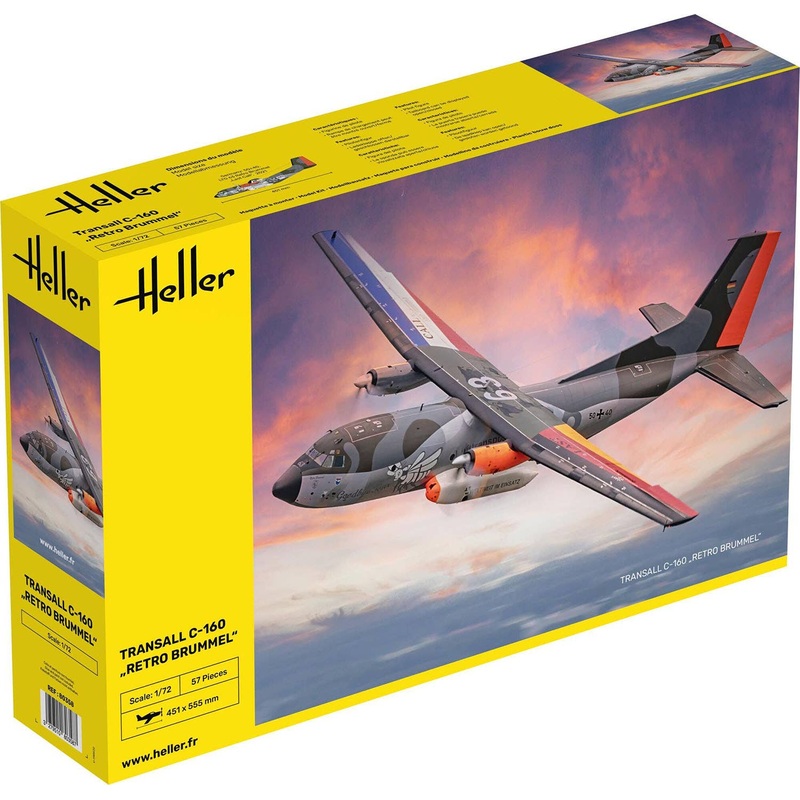 1/72 Luftwaffe Transaal C-160 transport aircraft 63rd Airlift Wing 50-40 RETRO BRUMMEL