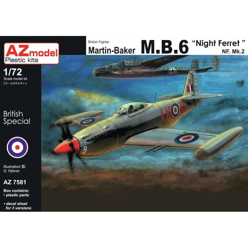 1/72 Martin Baker MB.6 Night Ferret NF.II