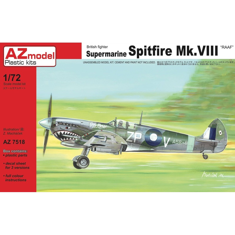 1/72 Spitfire MK.VIII RAAF Special
