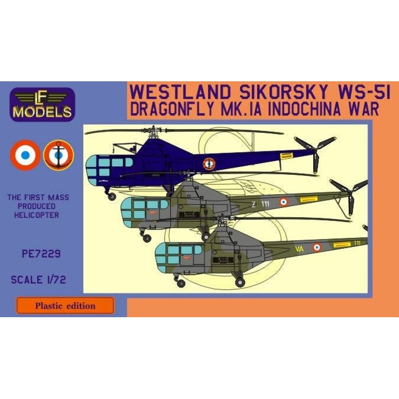 1/72 Westland Sikorsky WS-51 Dragonfly HR.Mk.1A Indochina War