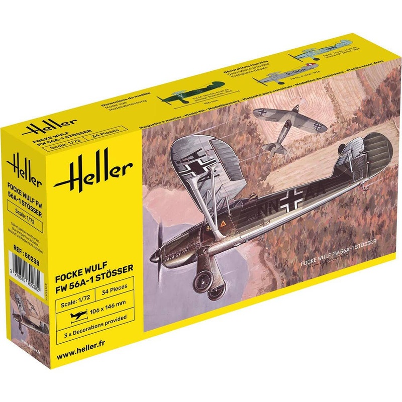 1/72 WW.II German Focke-Wulf FW56A-1 Stosser
