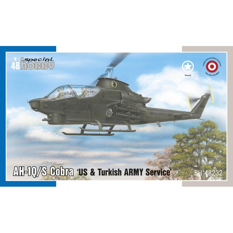 1/48 AH-1Q/S Cobra US & Turkish Army Service