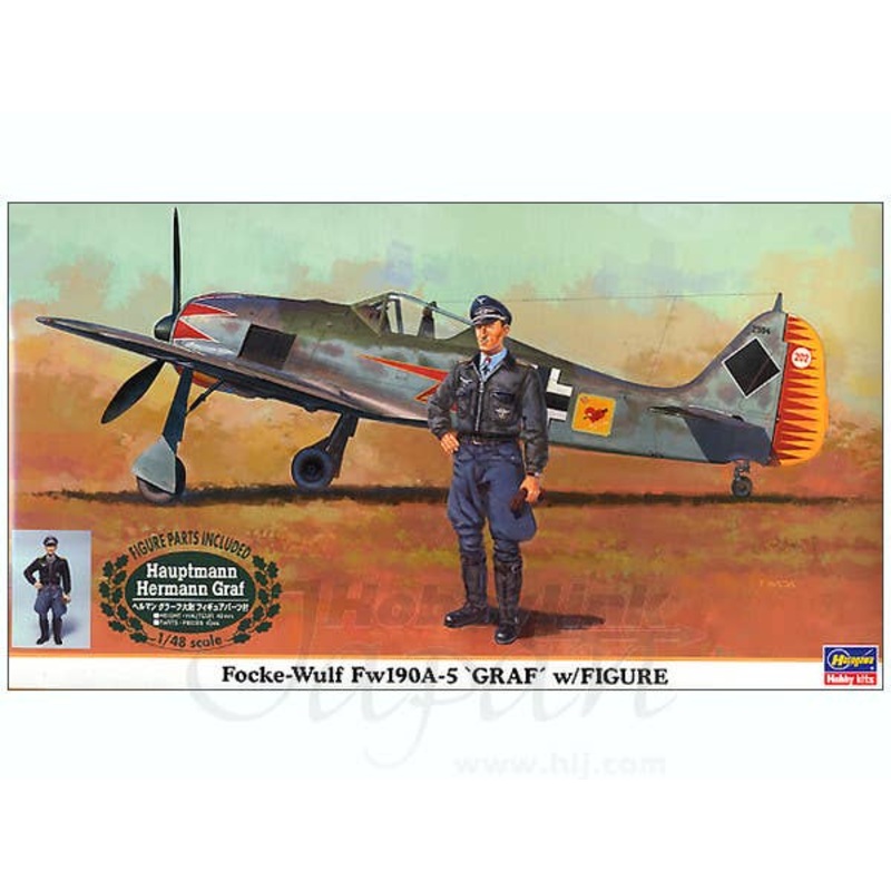 1/48 Focke-Wulf Fw190A-5 Graf w/ Figure
