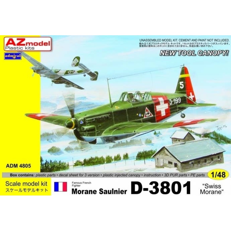 1/48 Morane-Saulnier D-3801 "Swiss Morane"