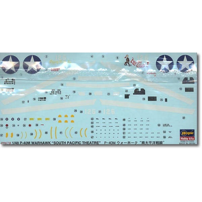 1/48 P-40M Warhawk South Pacific Front