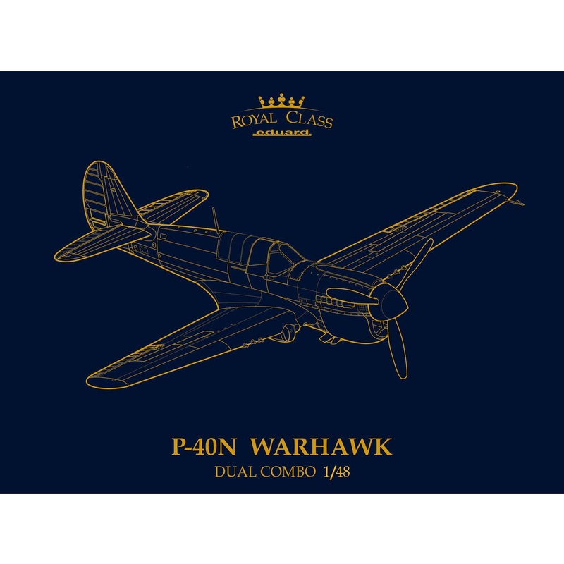 1/48 P-40N WARHAWK ROYAL CLASS DUAL COMBO
