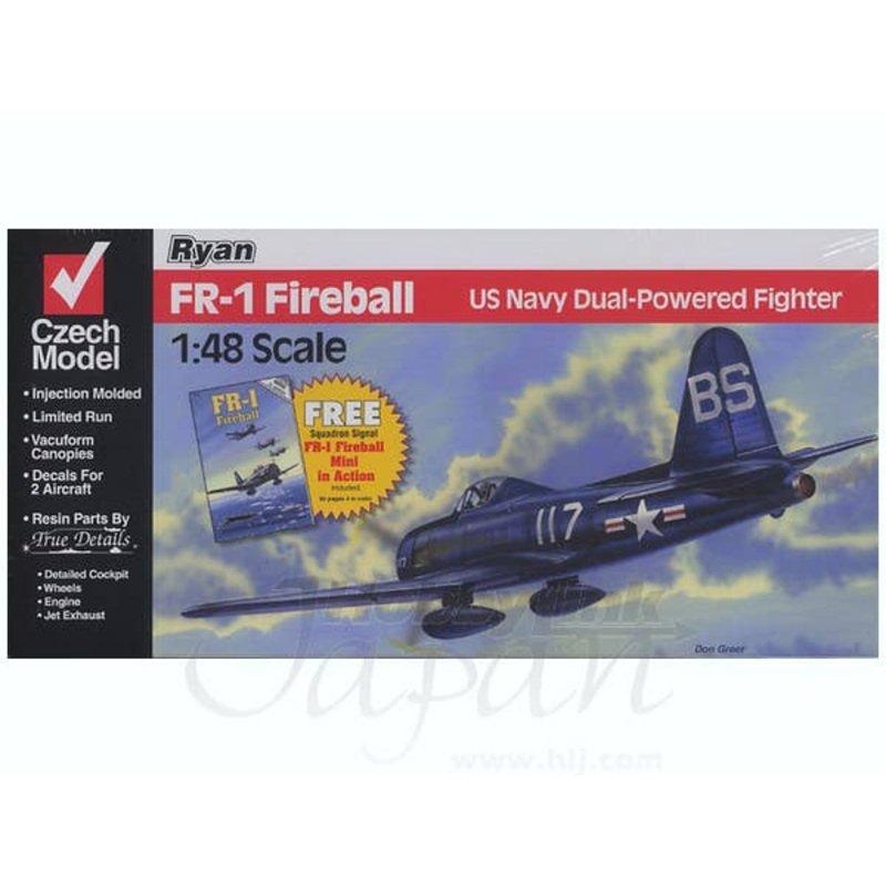 1/48 Ryan FR-1 Fireball US Navy Dual-Powered Fighter