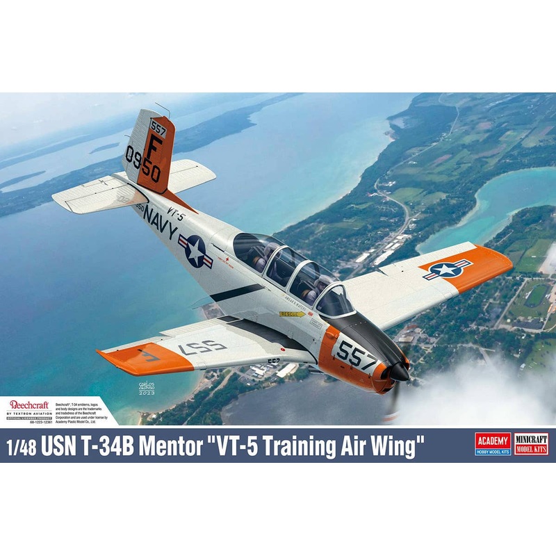 1/48 T-34B Mentor US Navy 5th Training Squadron