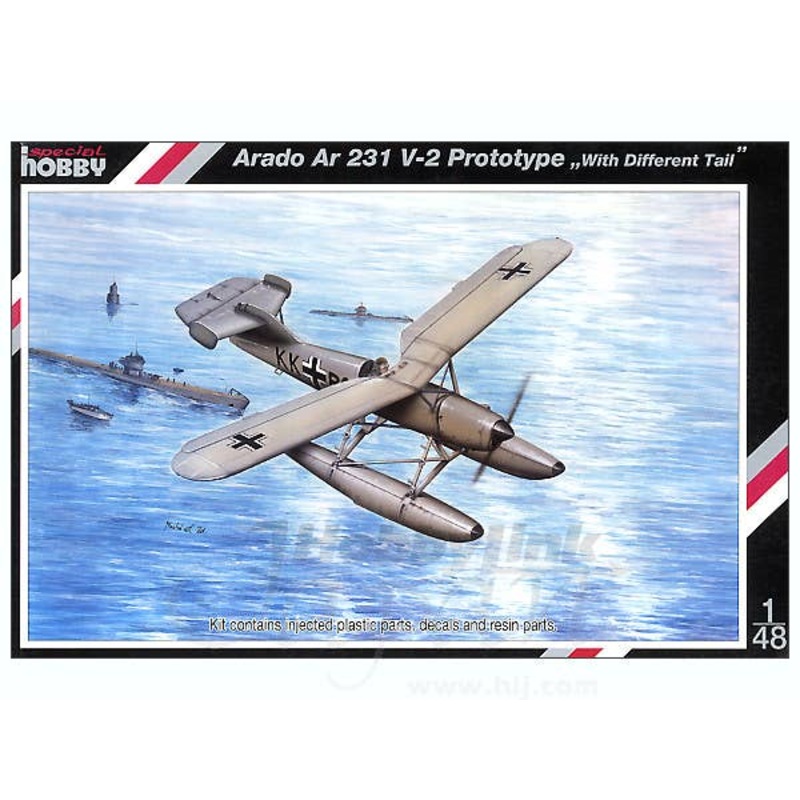 1/48 Arado Ar 231 V-2 Prototype with Different Tail