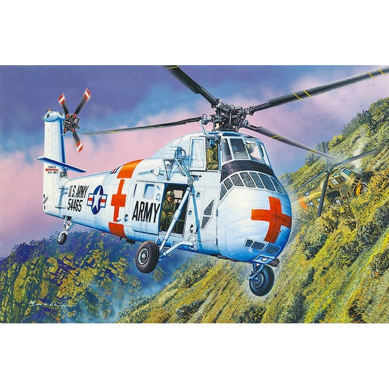 1/48 CH-34 US ARMY Rescue