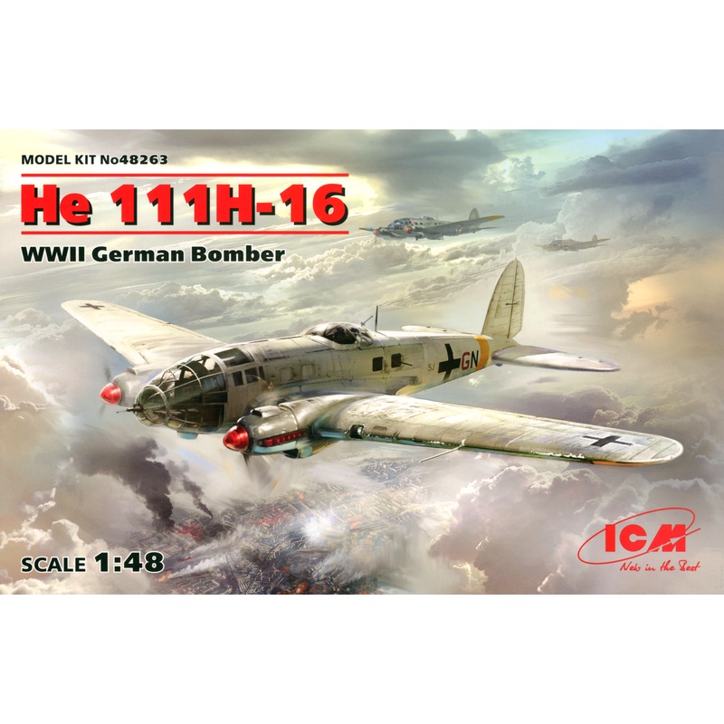 1/48 Heinkel He111H-16 Bomber Aircraft