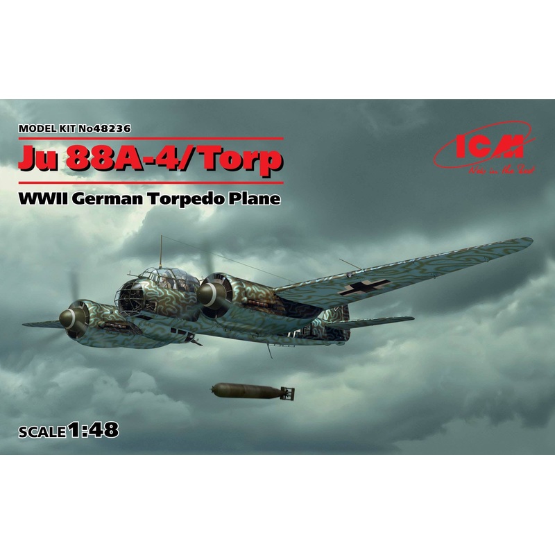 1/48 Ju 88A-4 Torp/A-17 WWII German Torpedo Plane