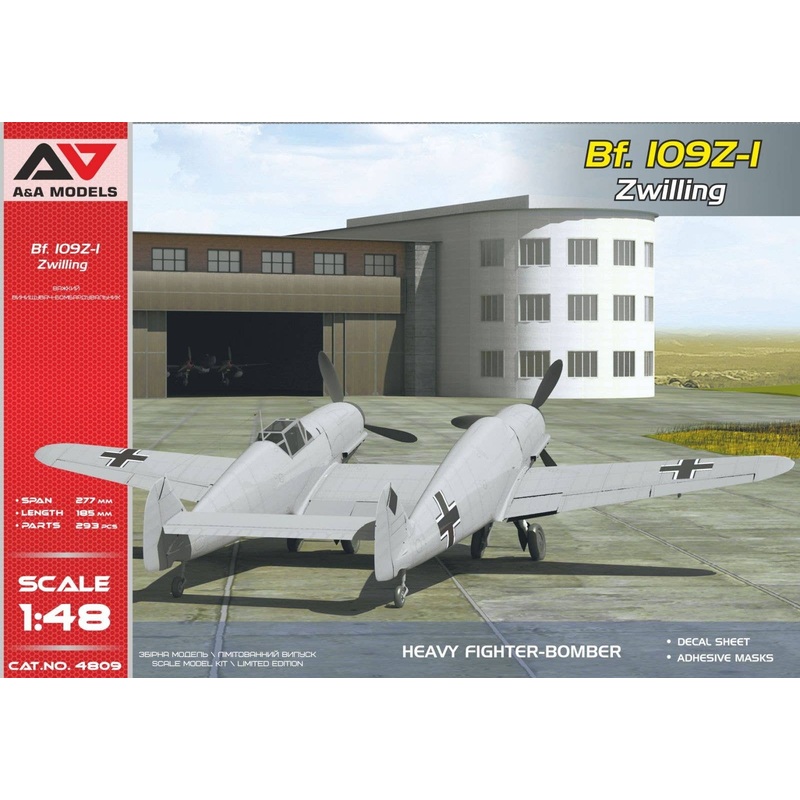 1/48 Messerschmitt Bf.109 Z-1 Zwilling