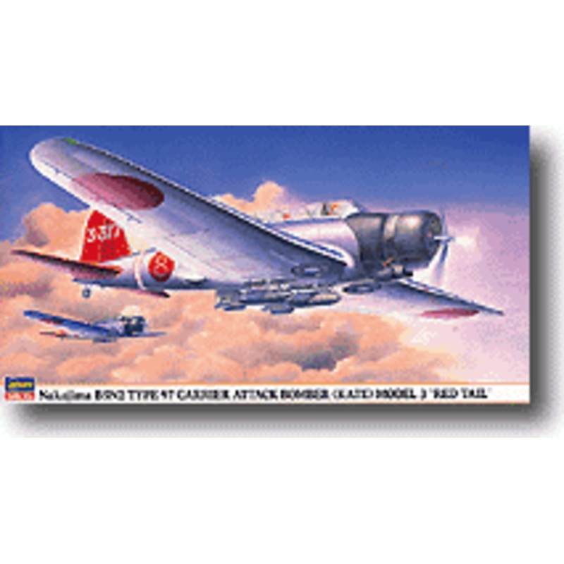 1/48 Nakajima B5N2 Type 97 Model 3Bomber 'Red Tail'