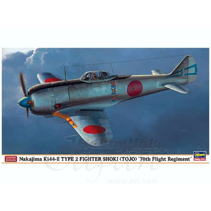 1/48 Nakajima Ki44-II Type 2 Fighter Shoki (Tojo) 70th Flight Regiment Ltd.