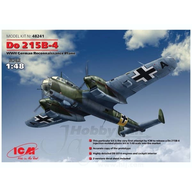 1/48 WWII German Reconnaissance Plane Do 215B-4