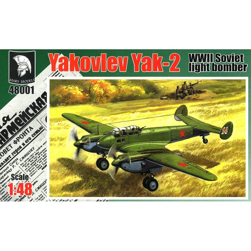 1/48 Yak-2 Light Bomber