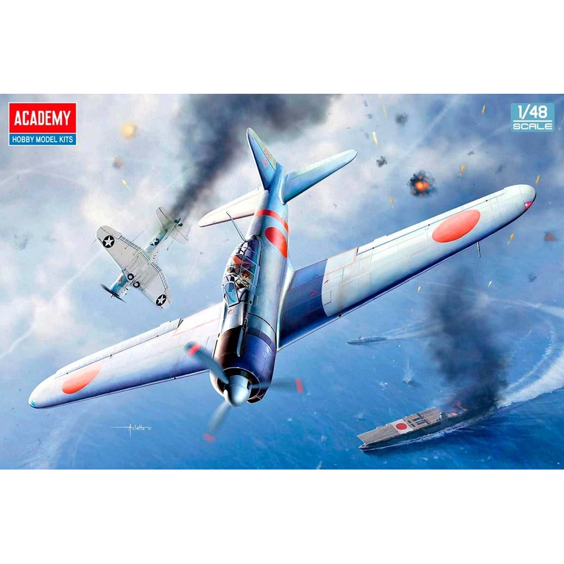 1/48 Zero Fighter Type 21 Battle of Midway