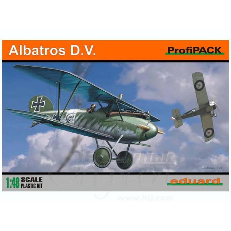 1/48 Albatros D.V. Orange Line