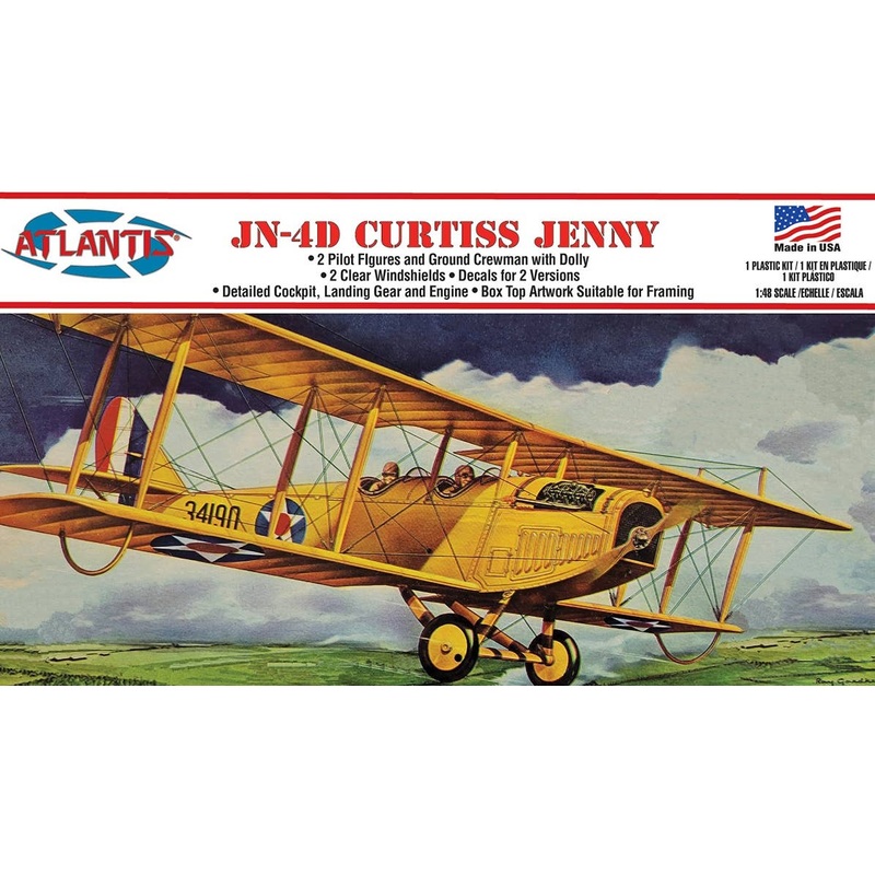 1/48 Curtiss Jenny JN-4 Airplane