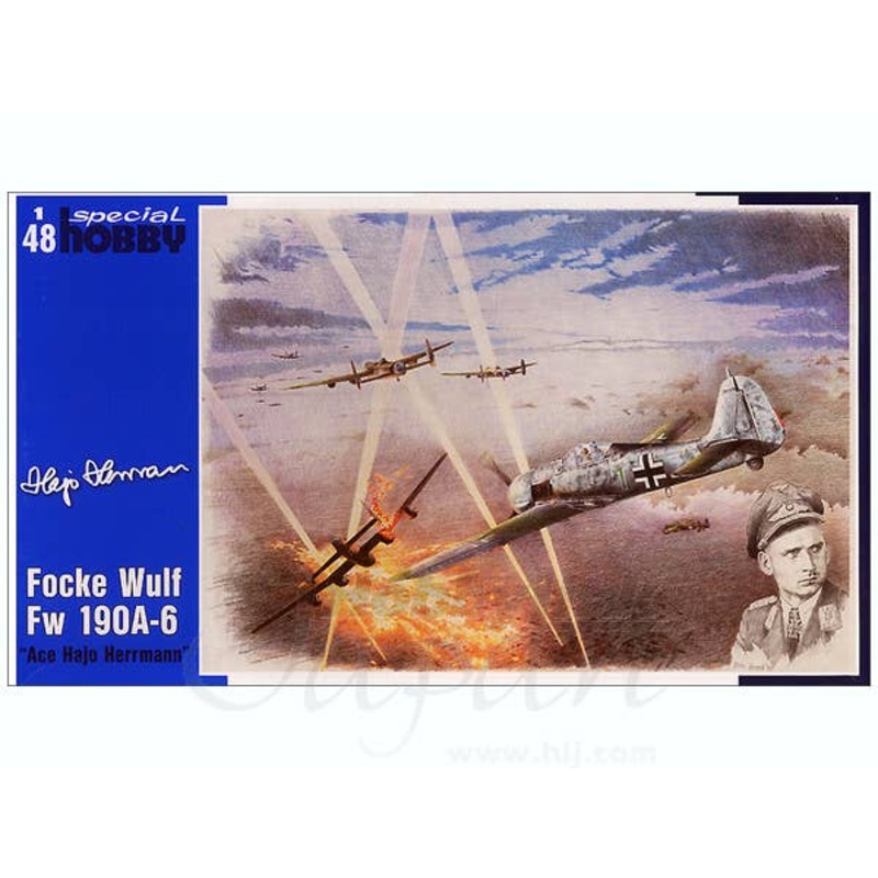 1/48 Focke Wulf Fw190A-6 Ace Hajo Herrmann