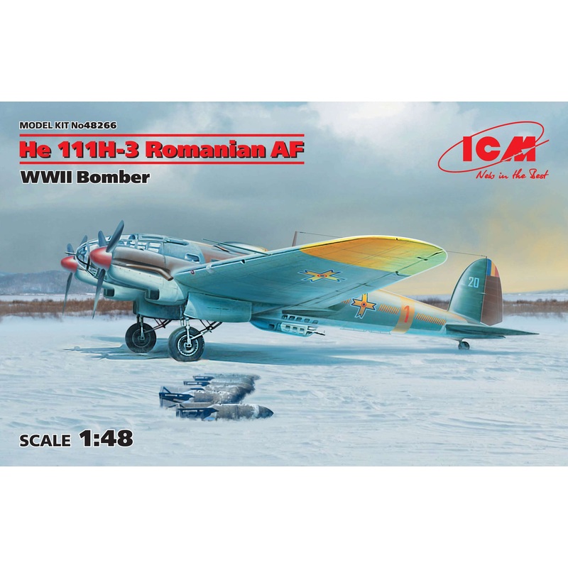 1/48 He 111H-3 Romanian AF, WWII Bomber