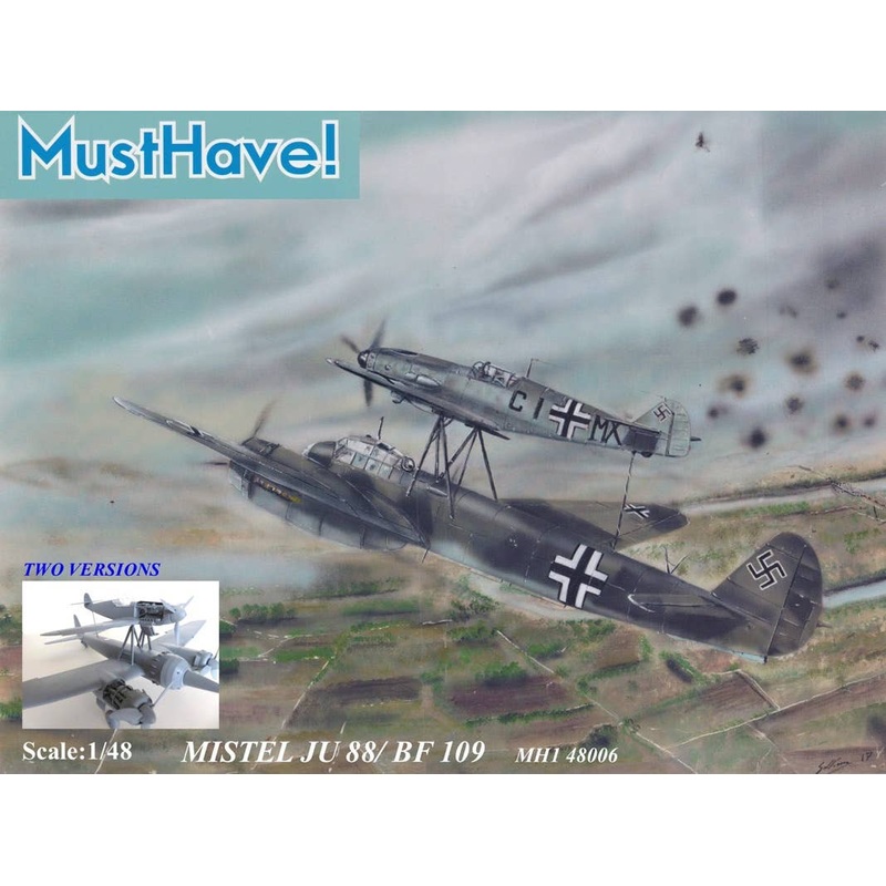 1/48 Mistel Ju88/BF109 2 in 1