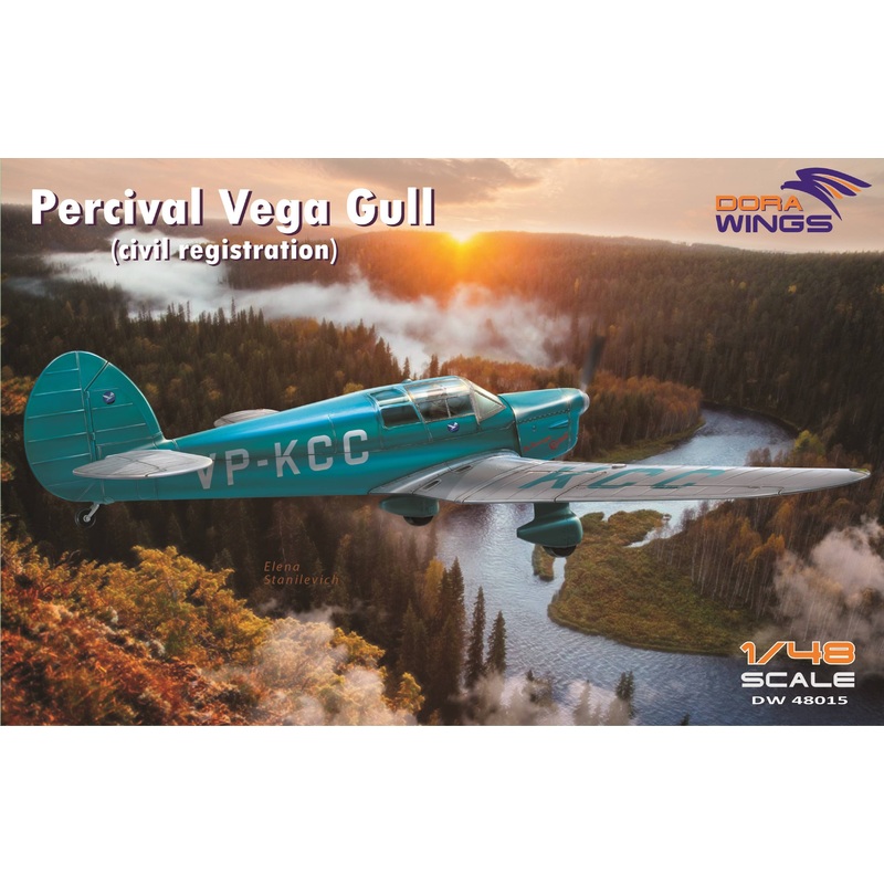 1/48 Percival Vega Gull (Civil Registration)