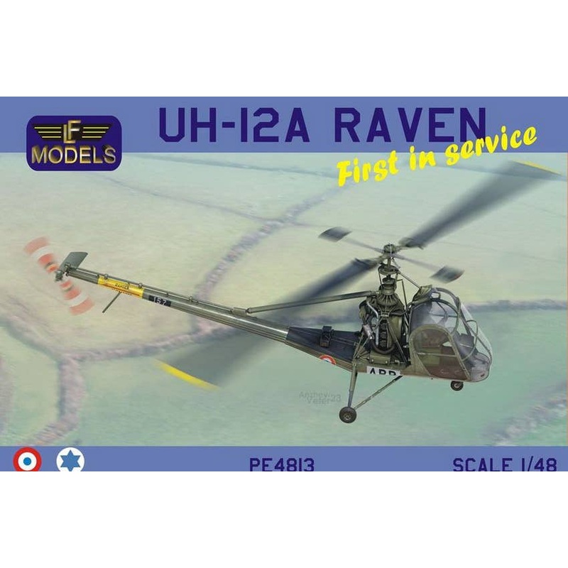 1/48 UH-12A Raven First in Service (France, Israel)