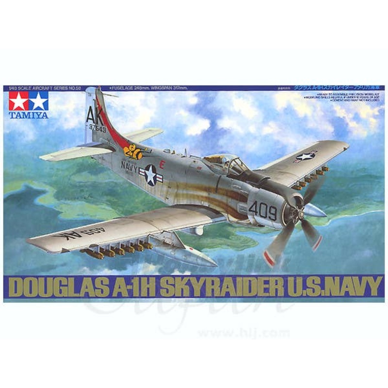 1/48 Douglas A-1 Skyraider US Navy