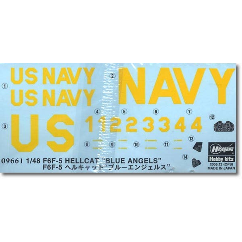 1/48 F6F-5 Hellcat Blue Angels