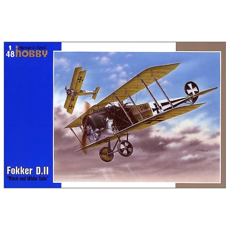 1/48 Fokker D.II "Black and White Tails"