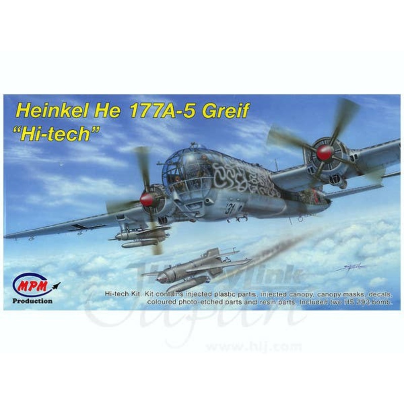 1/48 Heinkel He 177A-5 Greif Hi-tech