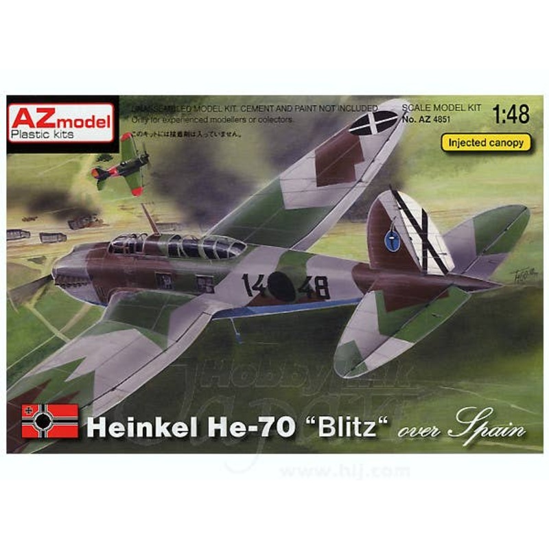 1/48 Heinkel He-70 Blitz Over Spain