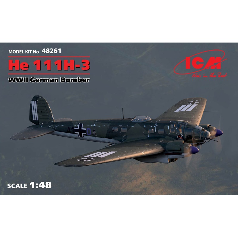 1/48 Heinkel He111H-3 Bomber