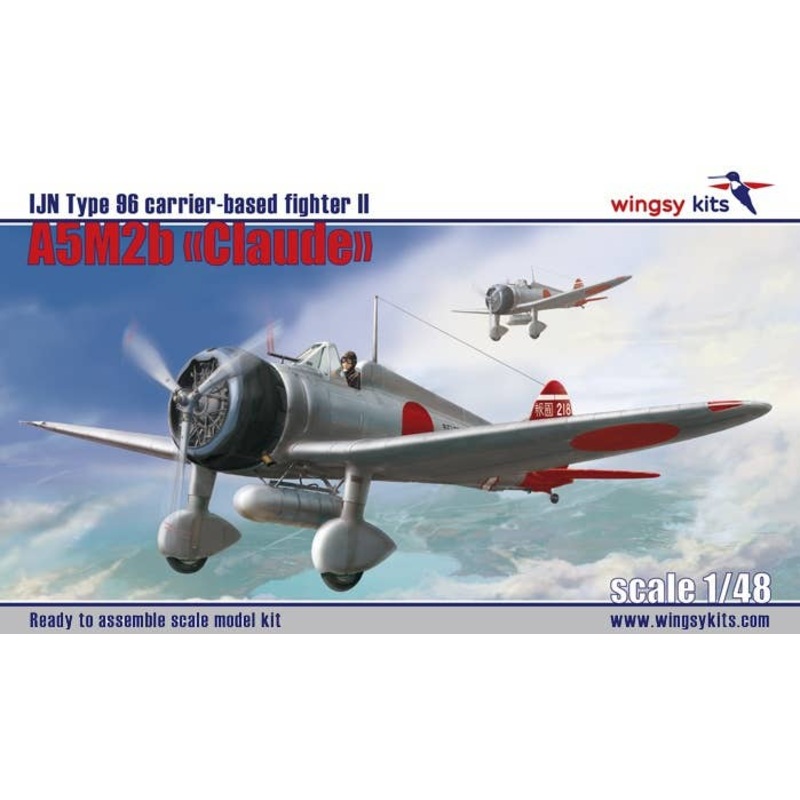1/48 IJN Type 96 Carrier-Based Fighter II A5M2b Claude Late