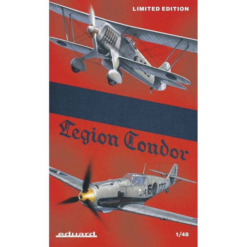 1/48 Legion Condor Dual Combo (He 51 + Bf 109E-1)