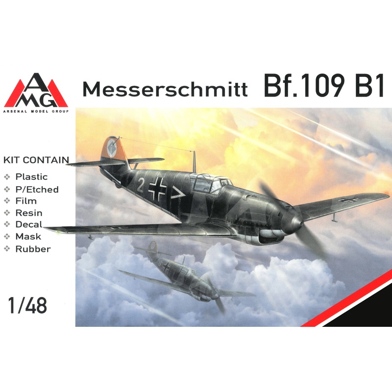 1/48 Messerschmitt Bf.109B-1 Luftwaffe