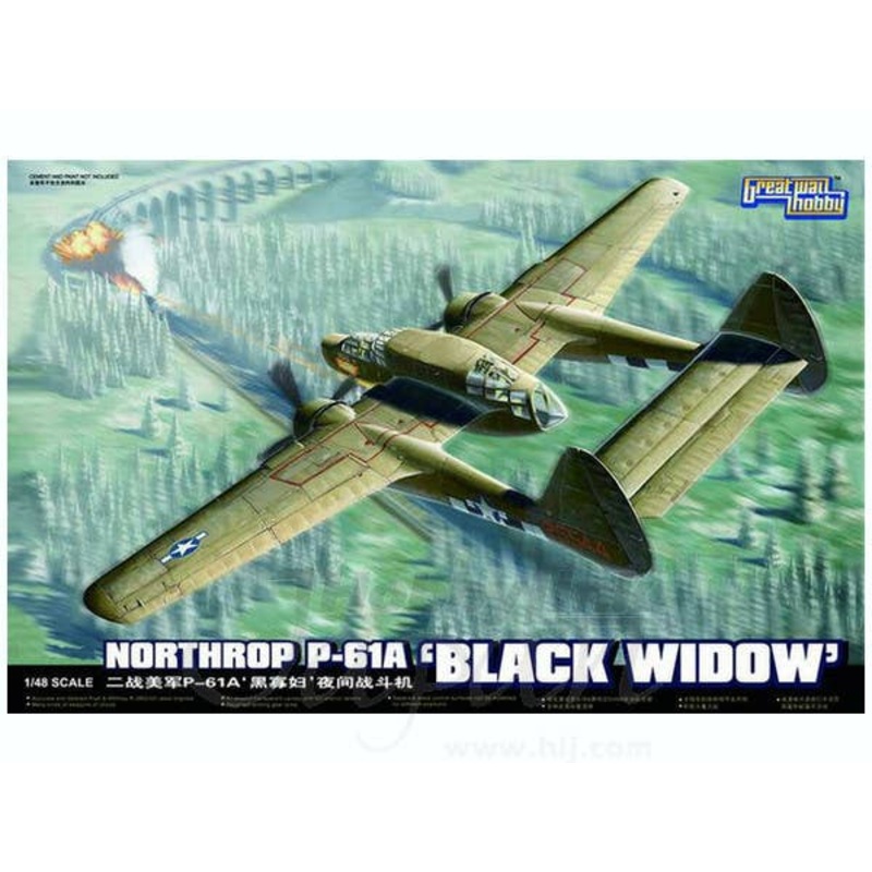 1/48 Northrop P-61A Black Widow w/PE Limited