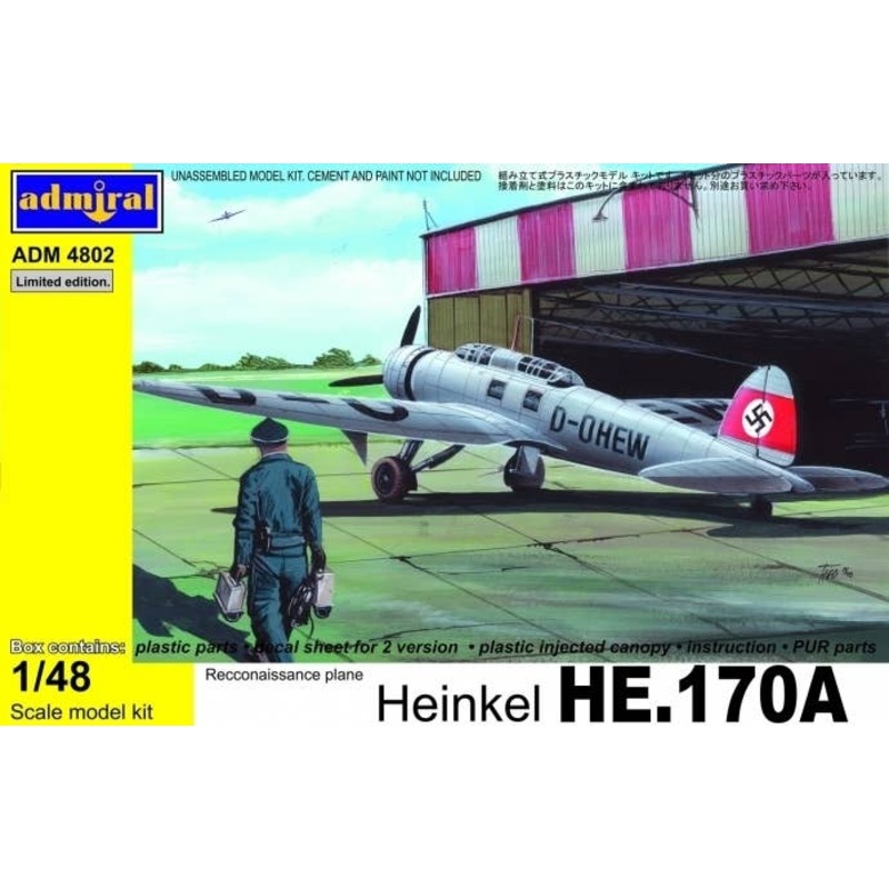 1/48 Recconaissance Plane Heinkel He.170A