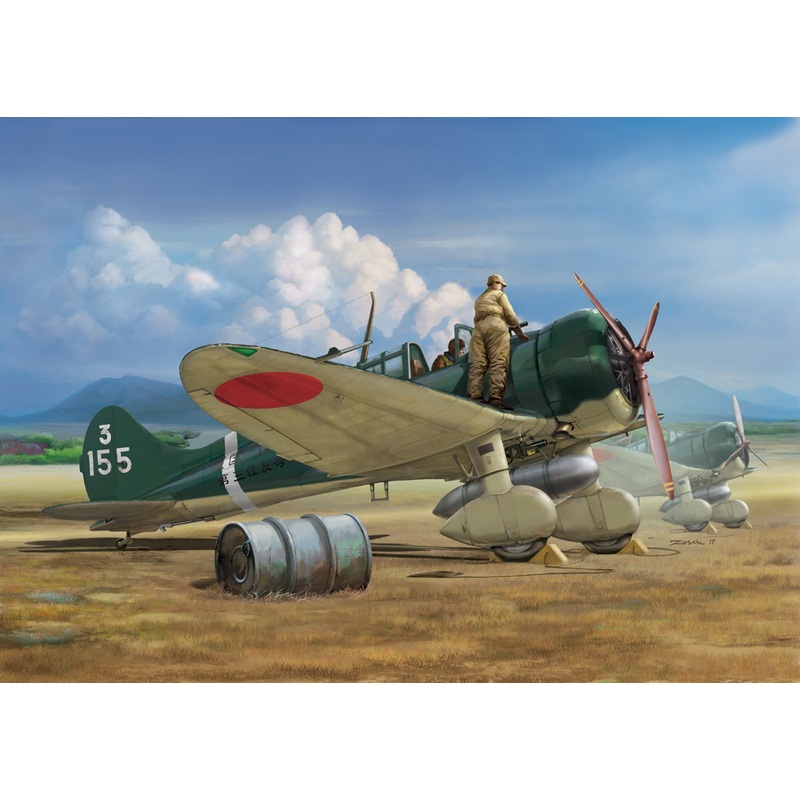 1/48 Type 96 Carrier-Based Fighter II A5M2b "Claude" (Early Version)