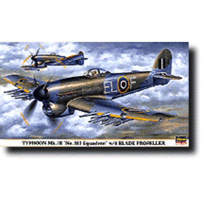 1/48 Typhoon Mk.IB "181st Squadron" w/four-blade propeller