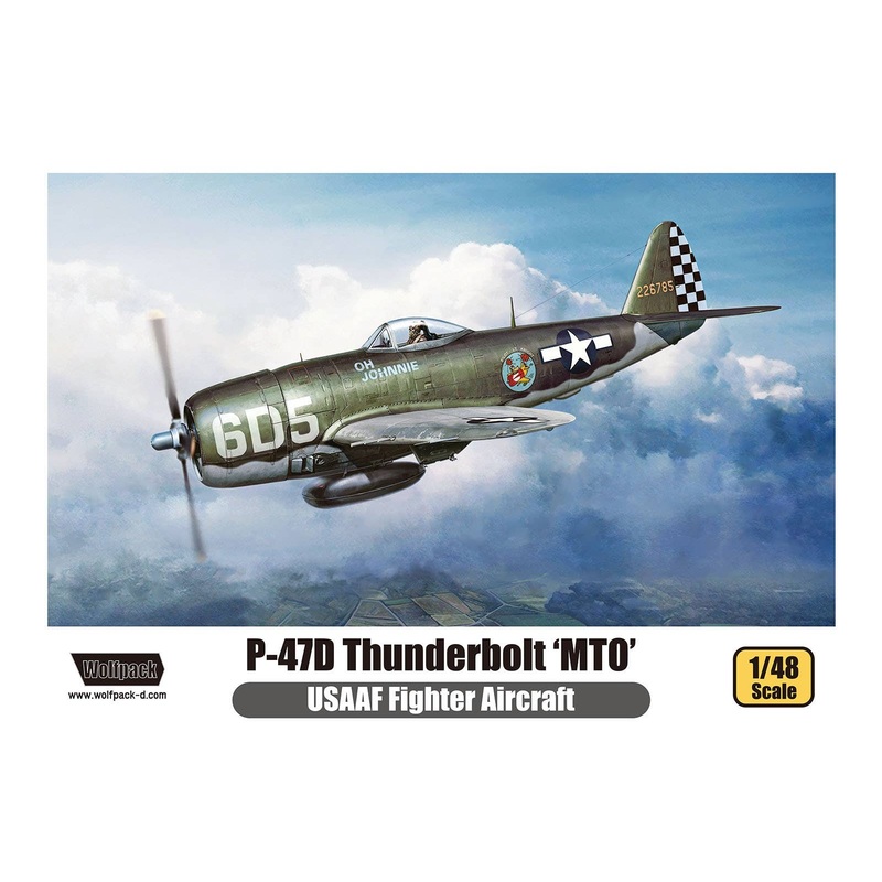 1/48 US Army Air Force P-47D Thunderbolt Mediterranean Theater Of Operations (Premium Edition Kit)