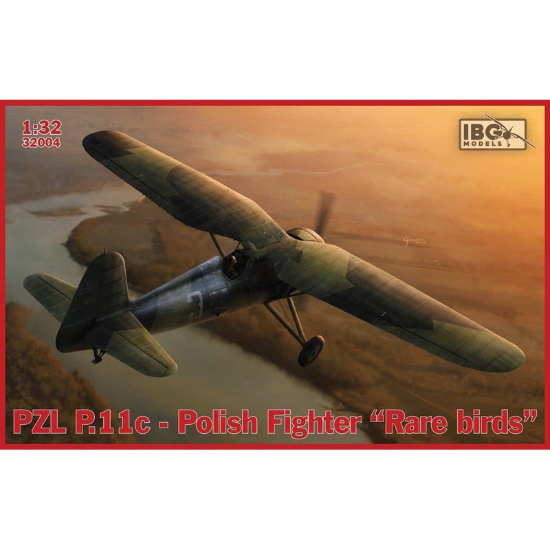 1/32 Po PZL P.11c Polish Fighter Rare Birds / Special Camouflage Number 3