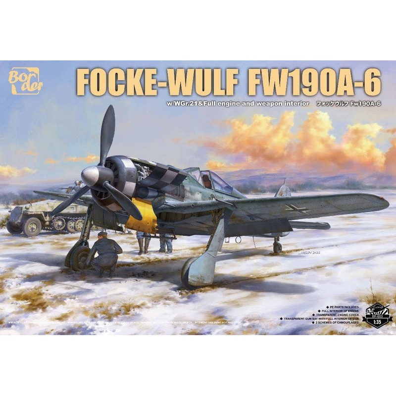 1/35 Focke-Wulf FW190A-6 w/WGr.21