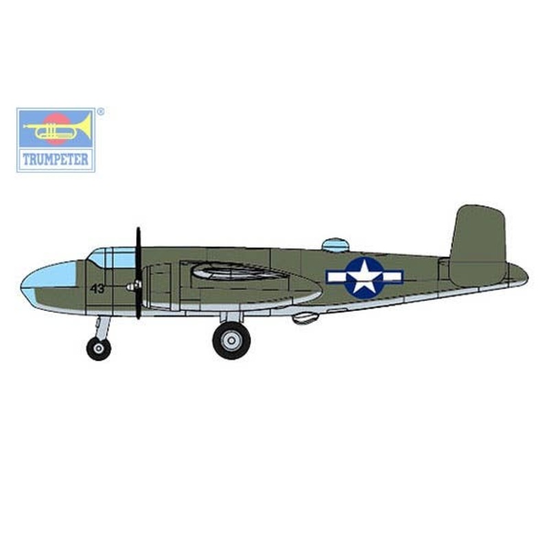 1/350 B-25 Mitchell (Prepainted)